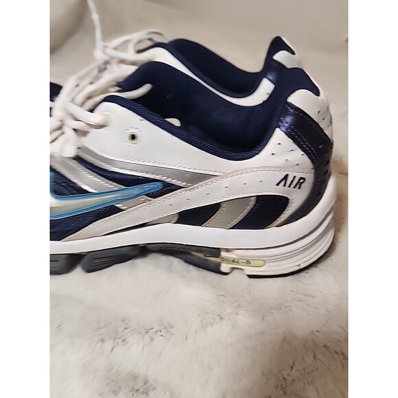 Nike Womens Air Run Dual D 2 313648-401 Blue Running Shoes Sneakers Size 10.5 - Picture 2 of 12